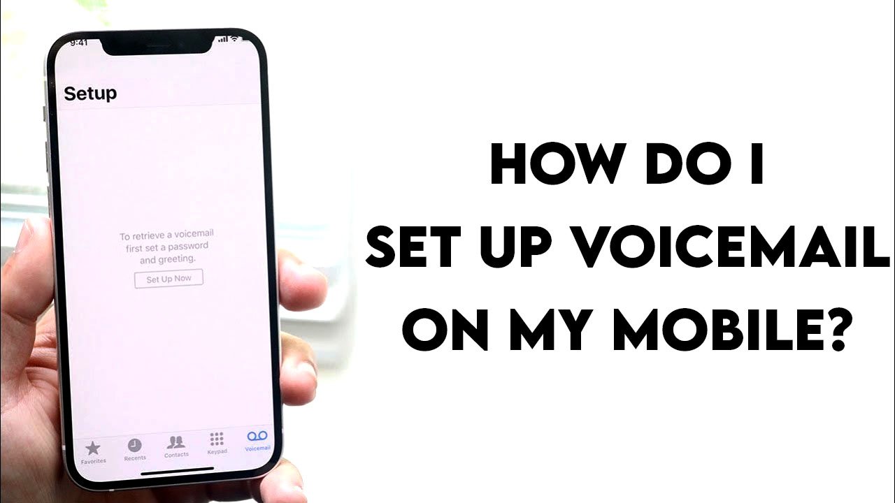 How do I set up voicemail on my mobile?